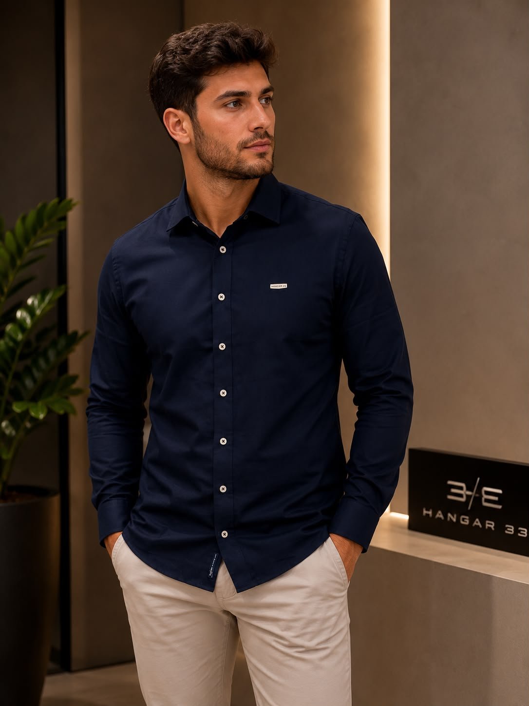 Camisas Casuais Hangar 33