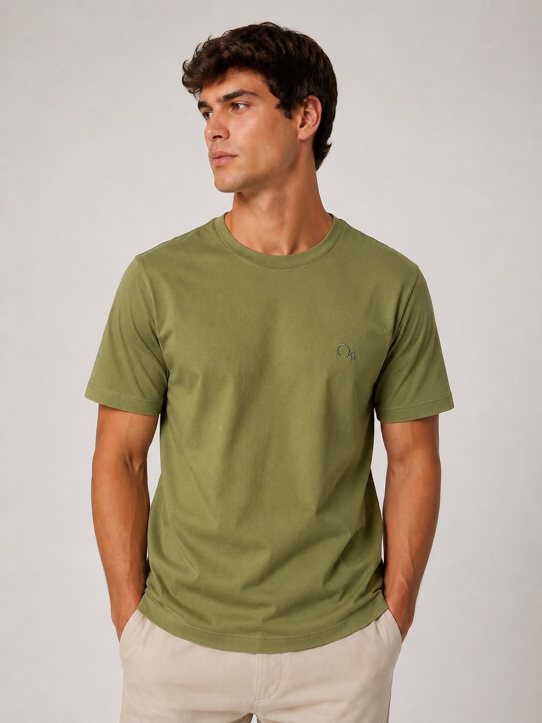 Camiseta Basica - Verde Menta