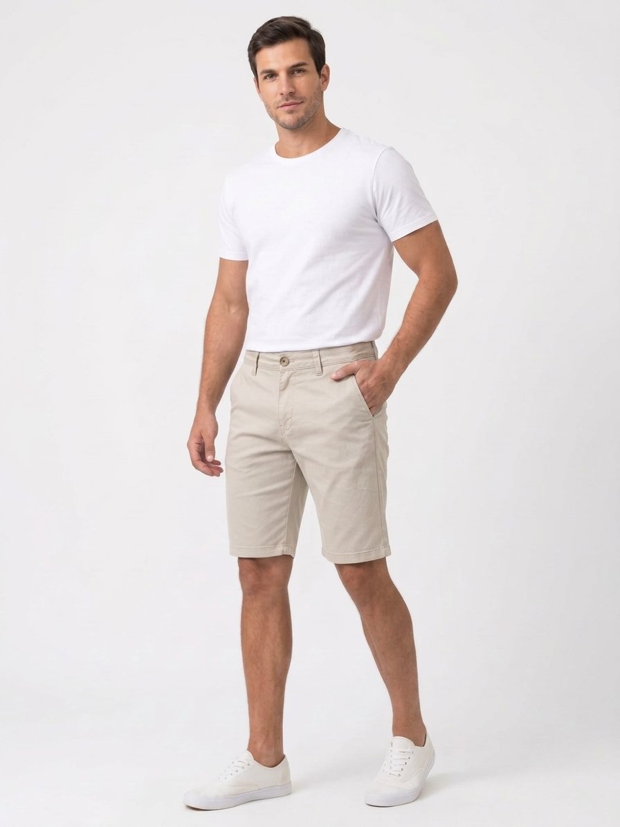 Bermuda Casual Ogochi - Bege