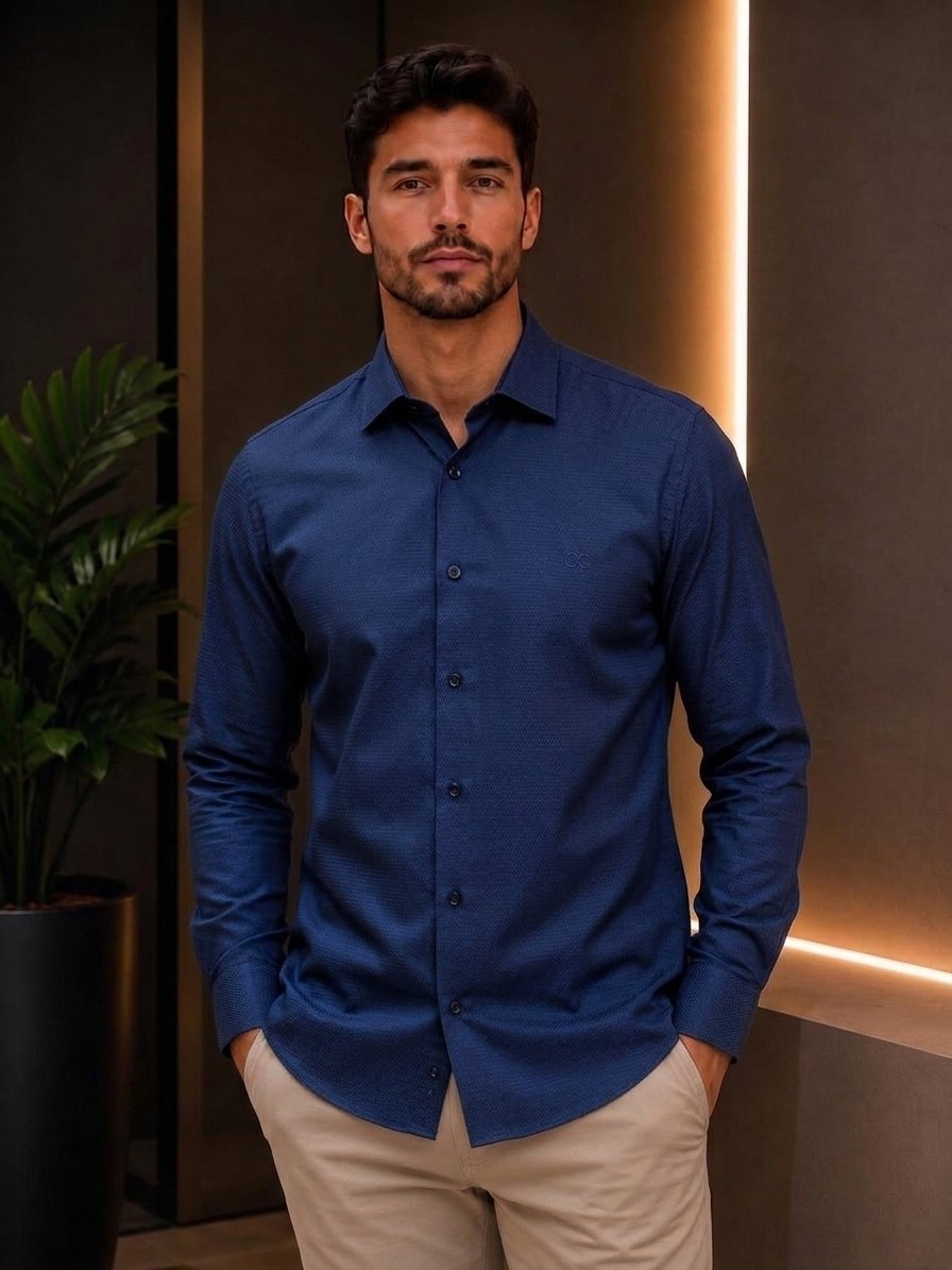 Camisa Casual Comfort Ogochi