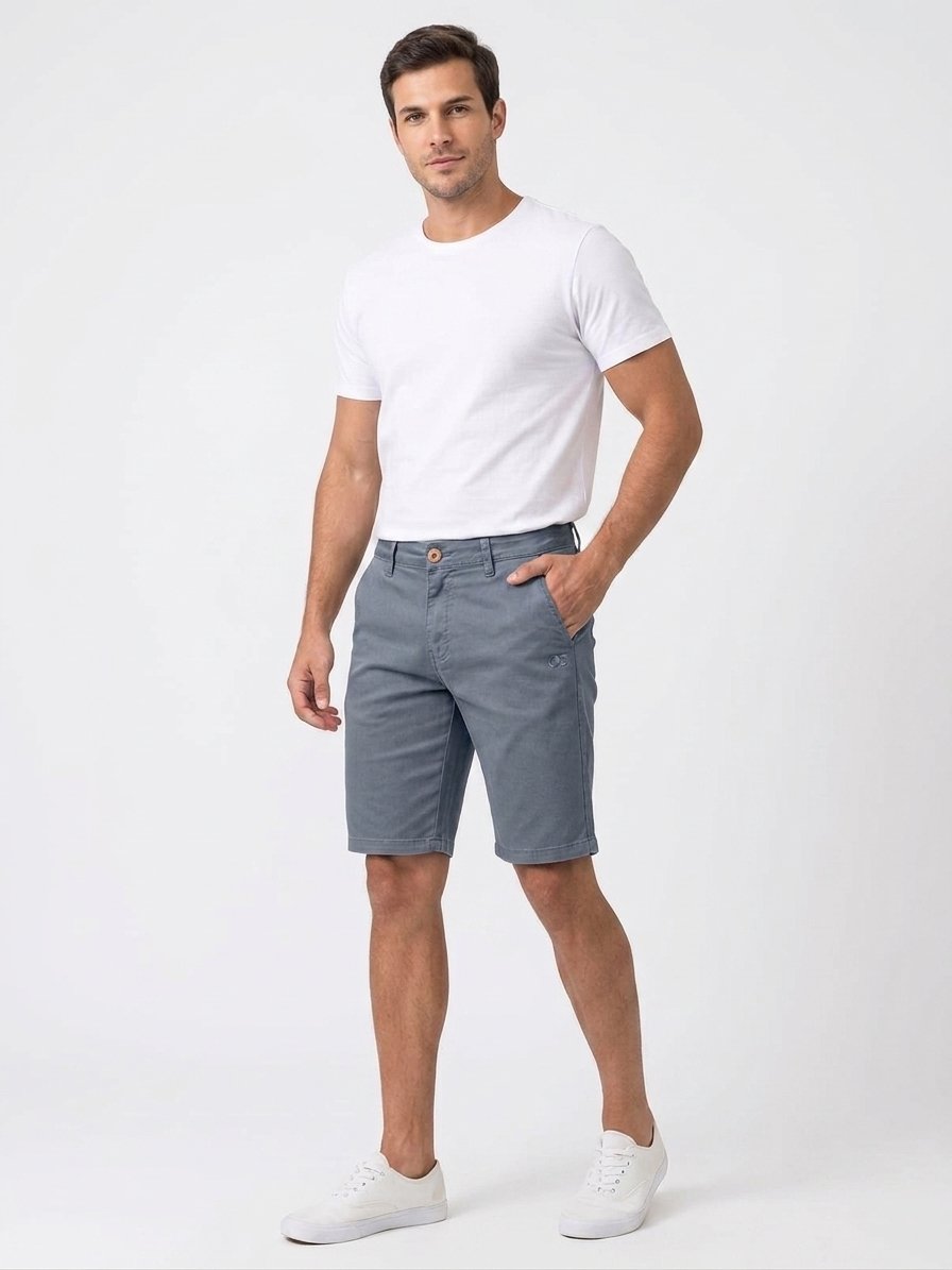 Bermuda Casual Ogochi - Chumbo