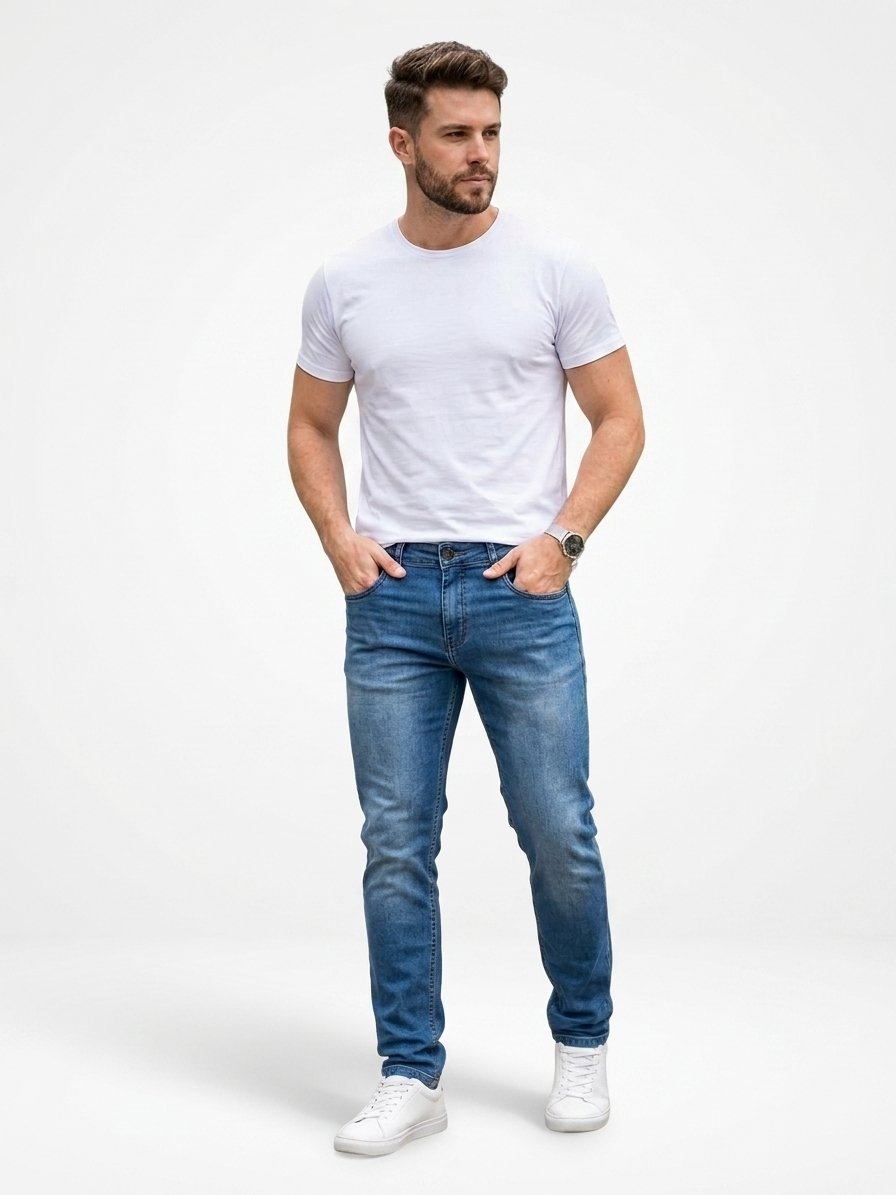 Calça Jeans Slim Ogochi