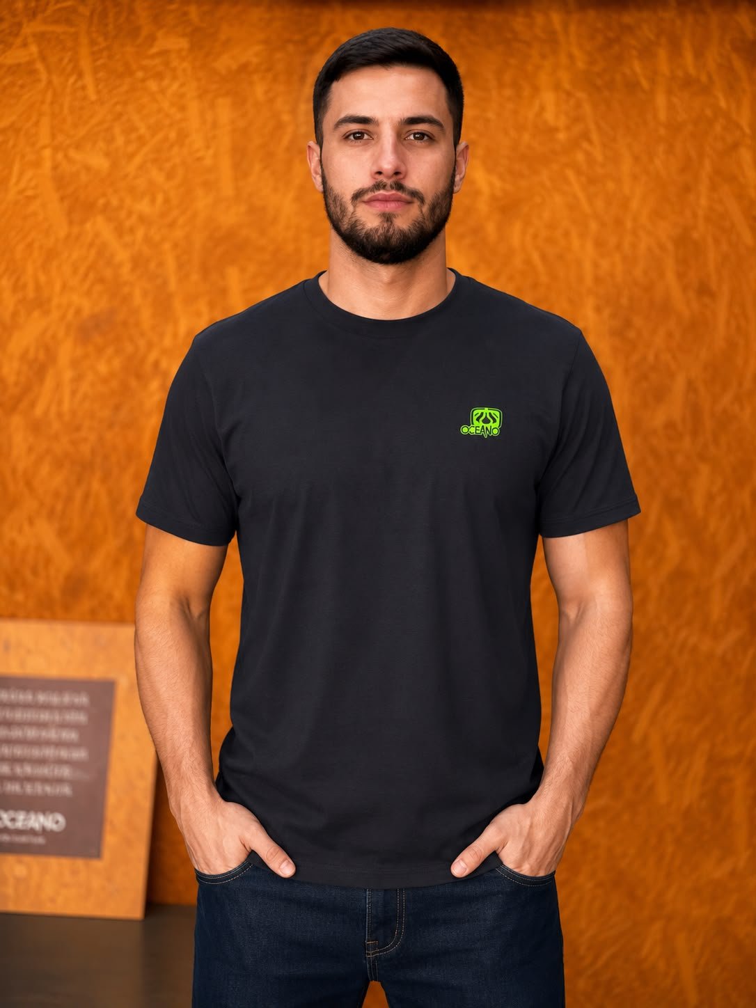 Camiseta Oceano Comfort - Preto