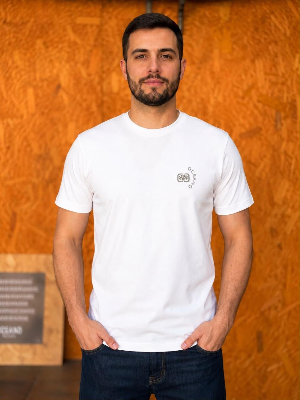 Camiseta Oceano Básico Essencial