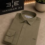 Camisa Casual Hangar 33 - Verde Oliva