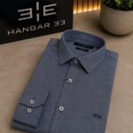 Camisa Casual Hangar 33 - Azul Claro