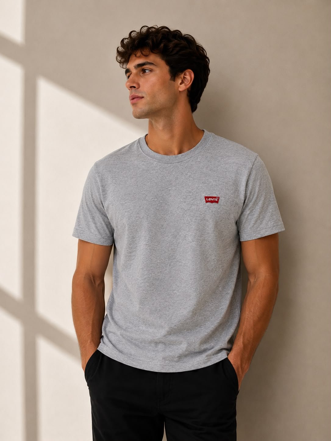 Camiseta Levi's Básicas - Cinza